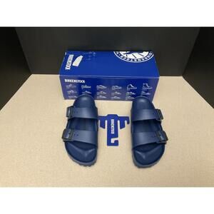 New! Womens Birkenstock Arizona EVA Navy Slide Sandals. Size 36-US 5 Narrow Fit.